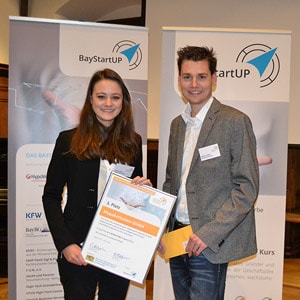 Mypaketkasten beim Gründerwettbewerb BayStartup Mypaketkasten in der Presse. Die Gründer erhalten Auszeichnung beim Gründerwettbewerb BayStartup.