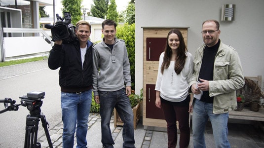 RTL zu Besuch bei Mypaketkasten Mypaketkasten geht durch die Presse. Kamerateam von RTL besucht das Start-Up Zuhause in Deggendorf.
