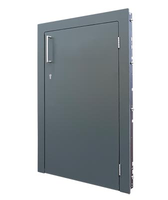 Paketbox mit Hintertür zur Entnahme von Briefen und Paketen.